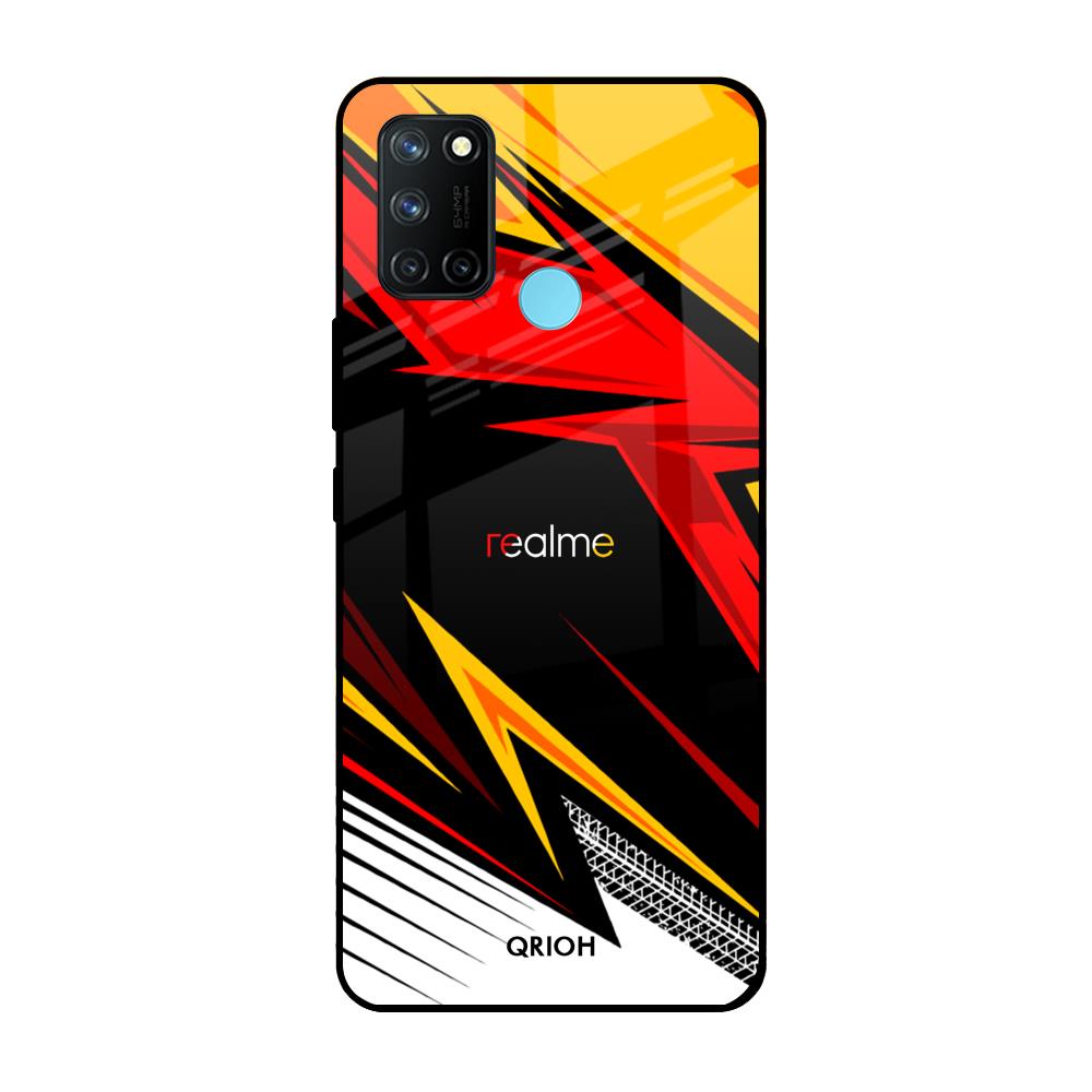 Race Jersey Pattern Realme 7i Glass Cases & Covers Online