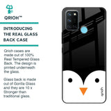 Cute Penguin Glass Case for Realme 7i