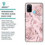 Shimmer Roses Glass case for Realme 7i