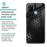 Dark Abstract Pattern Glass Case For Realme 7i