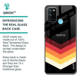 Abstract Arrow Pattern Glass Case For Realme 7i