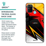 Race Jersey Pattern Glass Case For Realme 7i