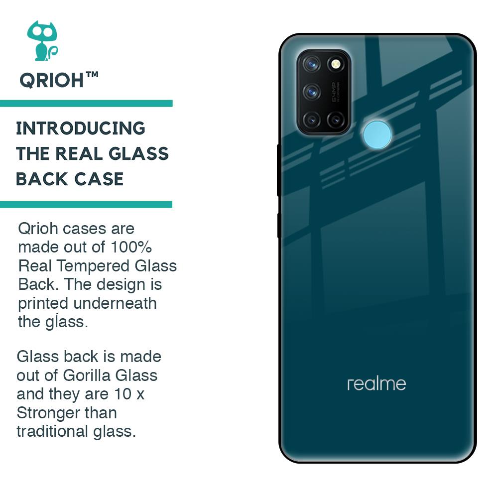 Emerald Glass Case for Realme 7i