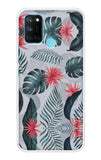 Retro Floral Leaf Realme 7i Back Cover