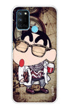 Nerdy Shinchan Realme 7i Back Cover