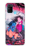 Radha Krishna Art Realme 7i Back Cover