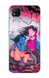 Radha Krishna Art Poco C3 Back Cover