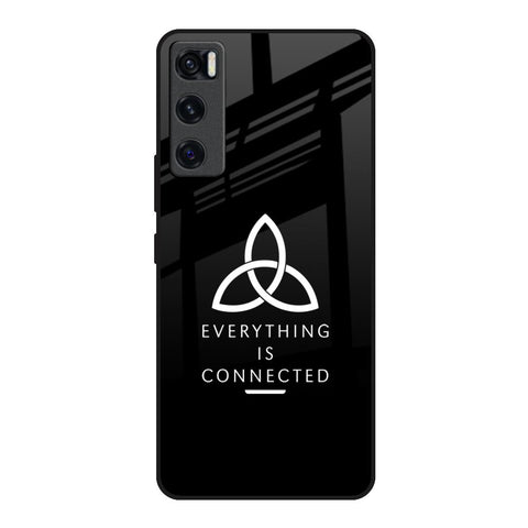 Everything Is Connected Vivo V20 SE Glass Back Cover Online