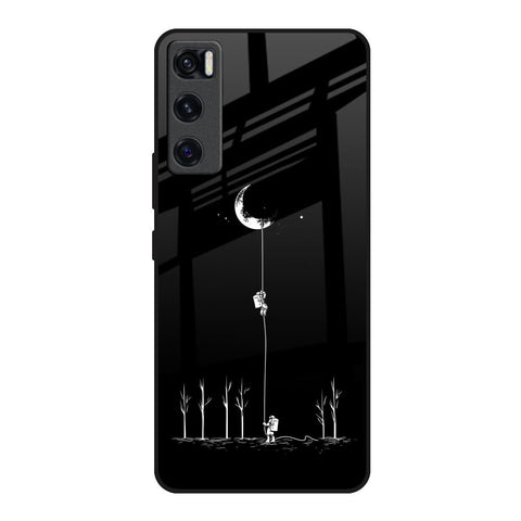 Catch the Moon Vivo V20 SE Glass Back Cover Online