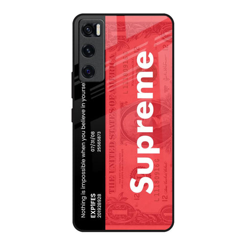 Supreme Ticket Vivo V20 SE Glass Back Cover Online