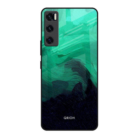 Scarlet Amber Vivo V20 SE Glass Back Cover Online