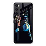 Mahakal Vivo V20 SE Glass Back Cover Online