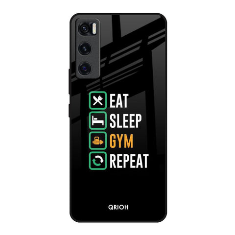 Daily Routine Vivo V20 SE Glass Back Cover Online