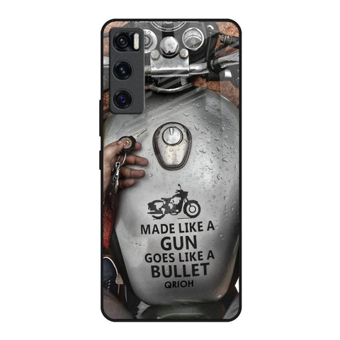 Royal Bike Vivo V20 SE Glass Back Cover Online