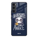 Struggling Panda Vivo V20 SE Glass Back Cover Online