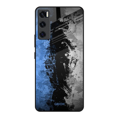 Dark Grunge Vivo V20 SE Glass Back Cover Online