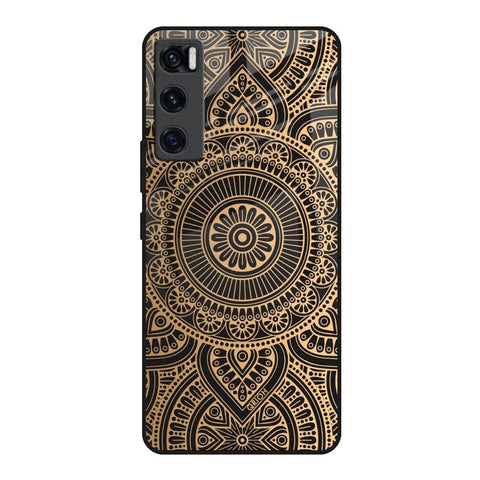 Luxury Mandala Vivo V20 SE Glass Back Cover Online