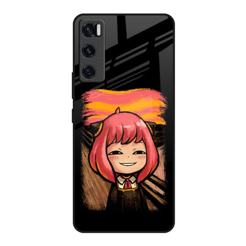 Spy X Family Vivo V20 SE Glass Back Cover Online