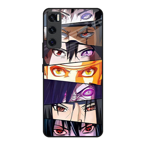 Anime Eyes Vivo V20 SE Glass Back Cover Online