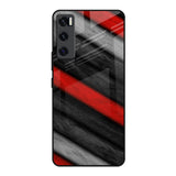 Soft Wooden Texture Vivo V20 SE Glass Back Cover Online