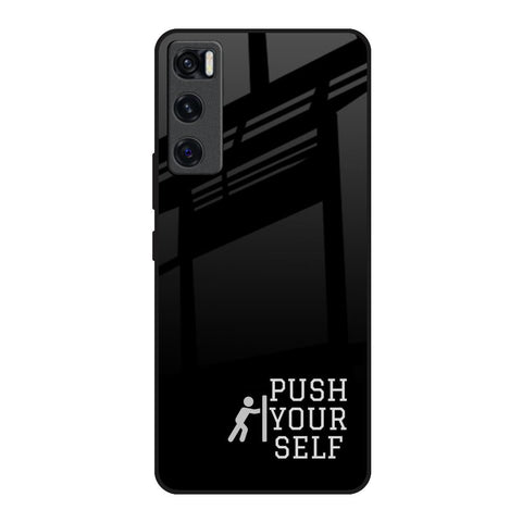 Push Your Self Vivo V20 SE Glass Back Cover Online