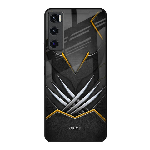 Black Warrior Vivo V20 SE Glass Back Cover Online