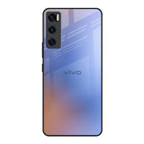 Blue Aura Vivo V20 SE Glass Back Cover Online