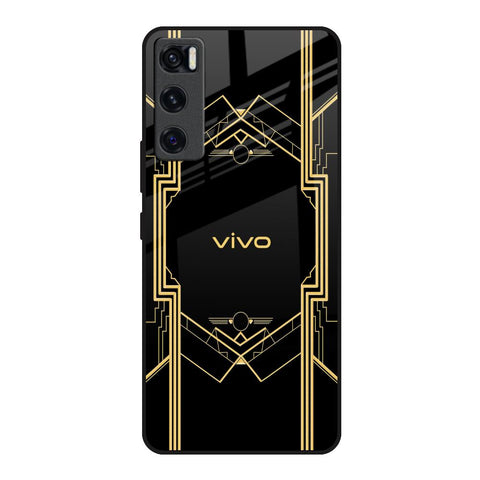 Sacred Logo Vivo V20 SE Glass Back Cover Online