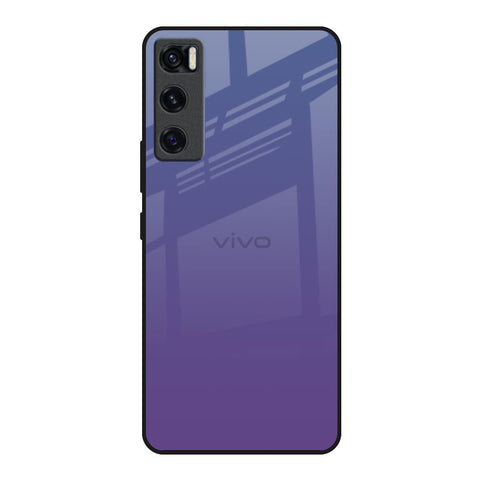 Indigo Pastel Vivo V20 SE Glass Back Cover Online