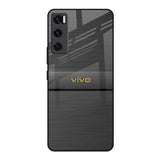 Grey Metallic Glass Vivo V20 SE Glass Back Cover Online