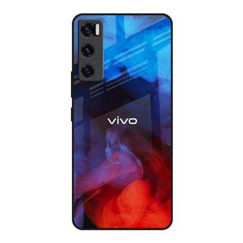 Dim Smoke Vivo V20 SE Glass Back Cover Online
