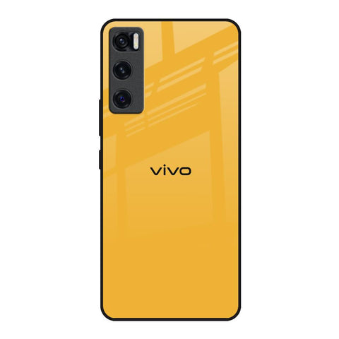 Fluorescent Yellow Vivo V20 SE Glass Back Cover Online