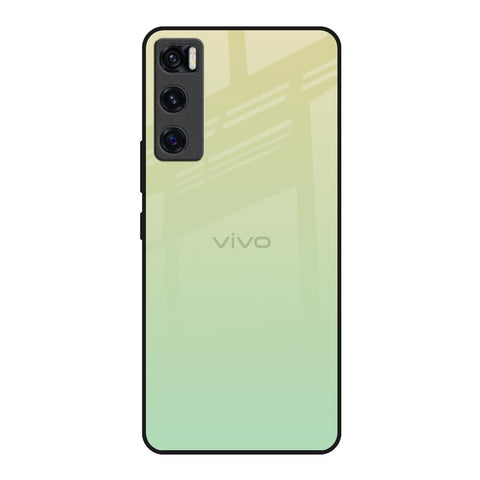 Mint Green Gradient Vivo V20 SE Glass Back Cover Online