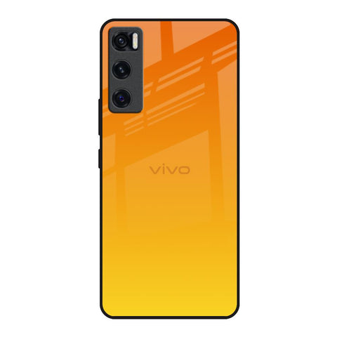Sunset Vivo V20 SE Glass Back Cover Online