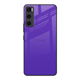 Amethyst Purple Vivo V20 SE Glass Back Cover Online