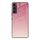 Blooming Pink Vivo V20 SE Glass Back Cover Online