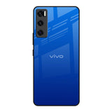 Egyptian Blue Vivo V20 SE Glass Back Cover Online