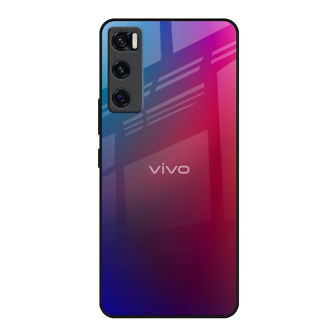 Magical Color Shade Vivo V20 SE Glass Back Cover Online