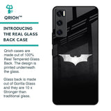 Super Hero Logo Glass Case for Vivo V20 SE