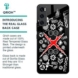 Red Zone Glass Case for Vivo V20 SE