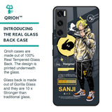 Cool Sanji Glass Case for Vivo V20 SE