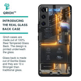 Glow Up Skeleton Glass Case for Vivo V20 SE