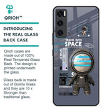 Space Travel Glass Case for Vivo V20 SE