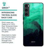 Scarlet Amber Glass Case for Vivo V20 SE