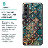 Retro Art Glass Case for Vivo V20 SE