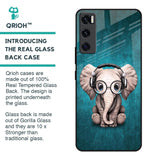 Adorable Baby Elephant Glass Case For Vivo V20 SE