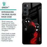 Shadow Character Glass Case for Vivo V20 SE