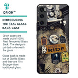 Ride Mode On Glass Case for Vivo V20 SE