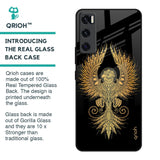 Mythical Phoenix Art Glass Case for Vivo V20 SE