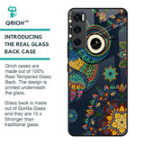 Owl Art Glass Case for Vivo V20 SE